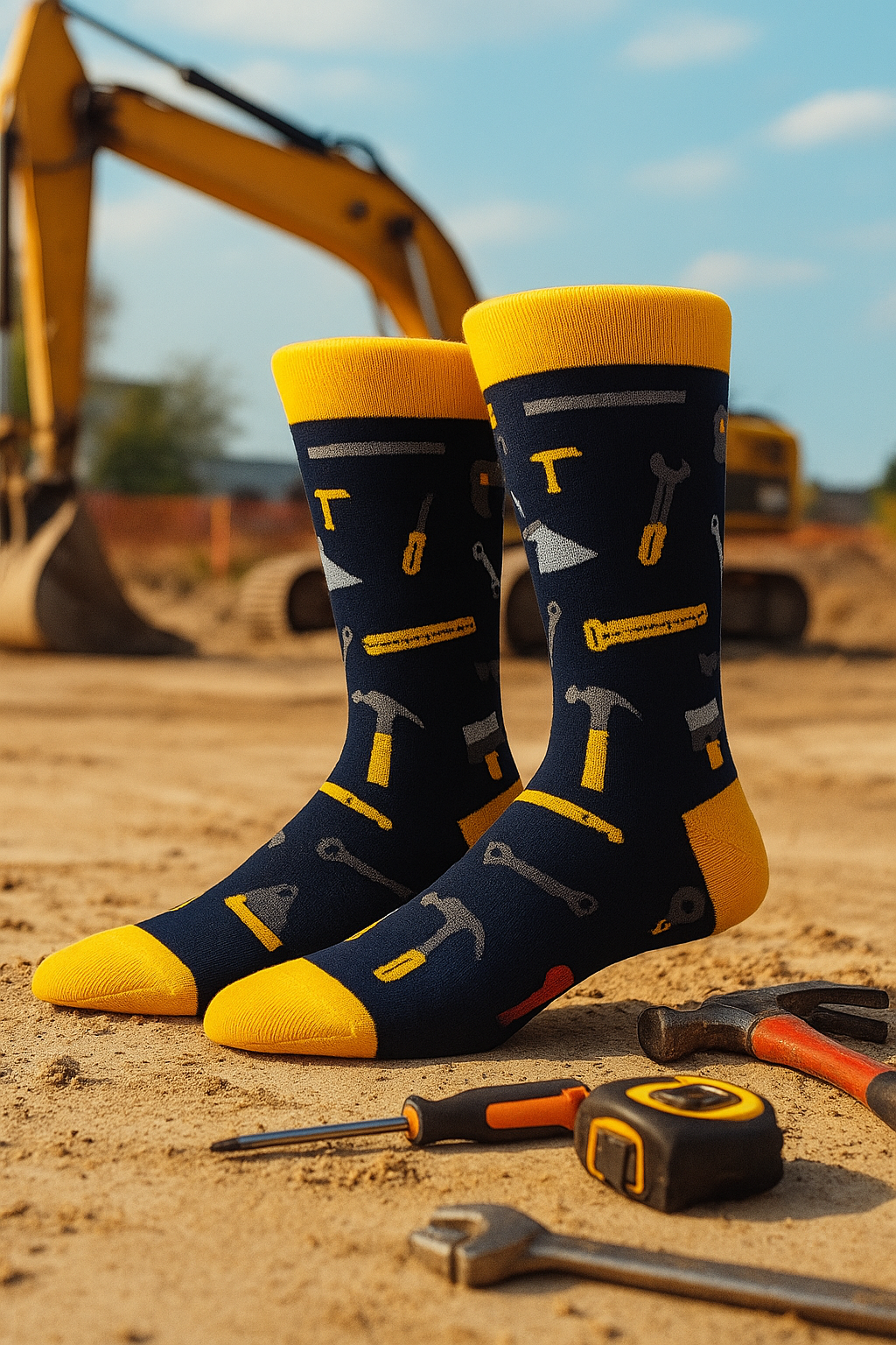 Construction Organic Socks