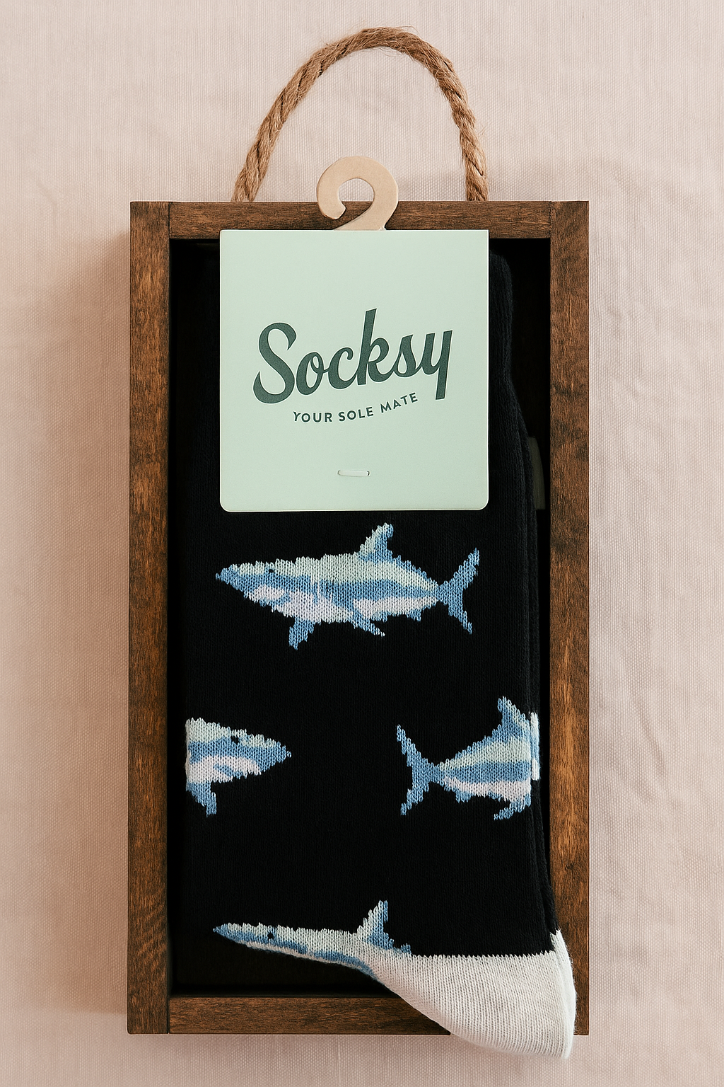 Shark Organic Socks