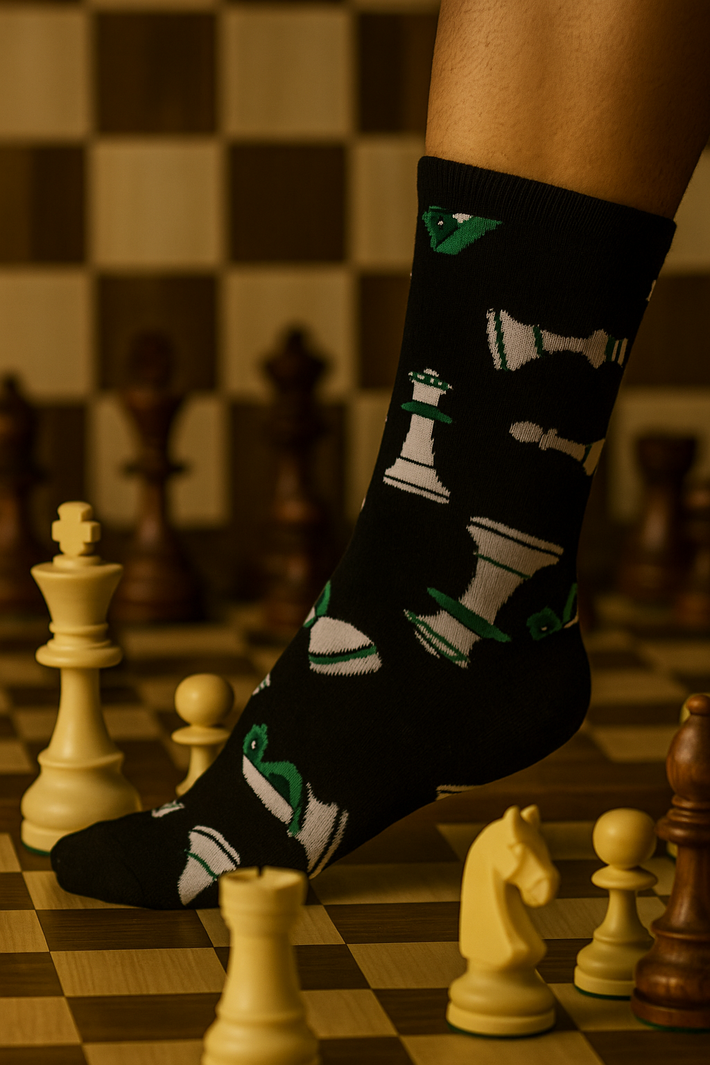 Chess Organic Socks