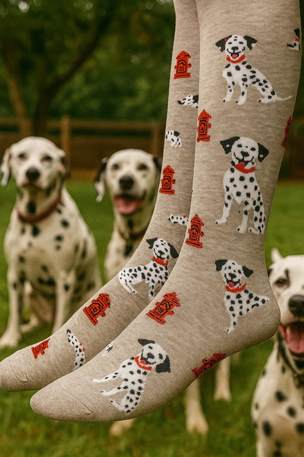 Dalmatian Organic Socks