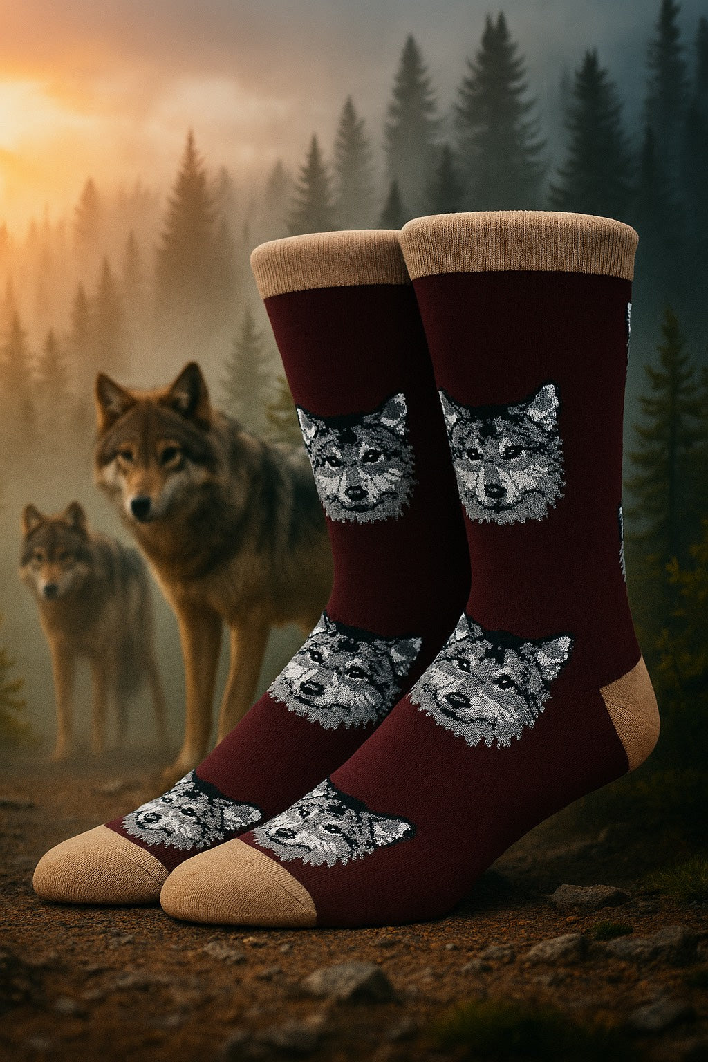 Wolf Organic Socks
